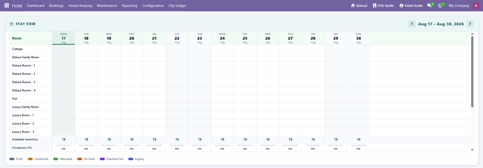 Reservation Flow screenshot